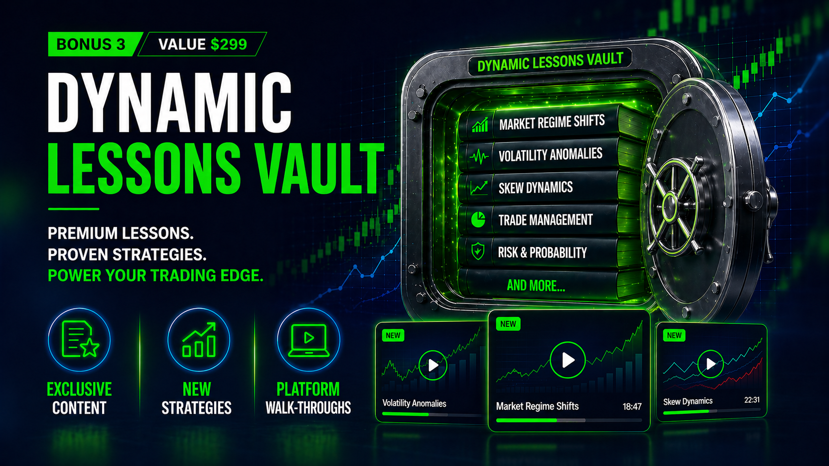 Dynamic Lessons Vault — premium lessons, proven strategies